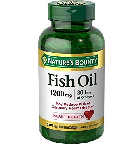 Amazon Best Sellers: Best Fish Oil Nutritional Supplements.